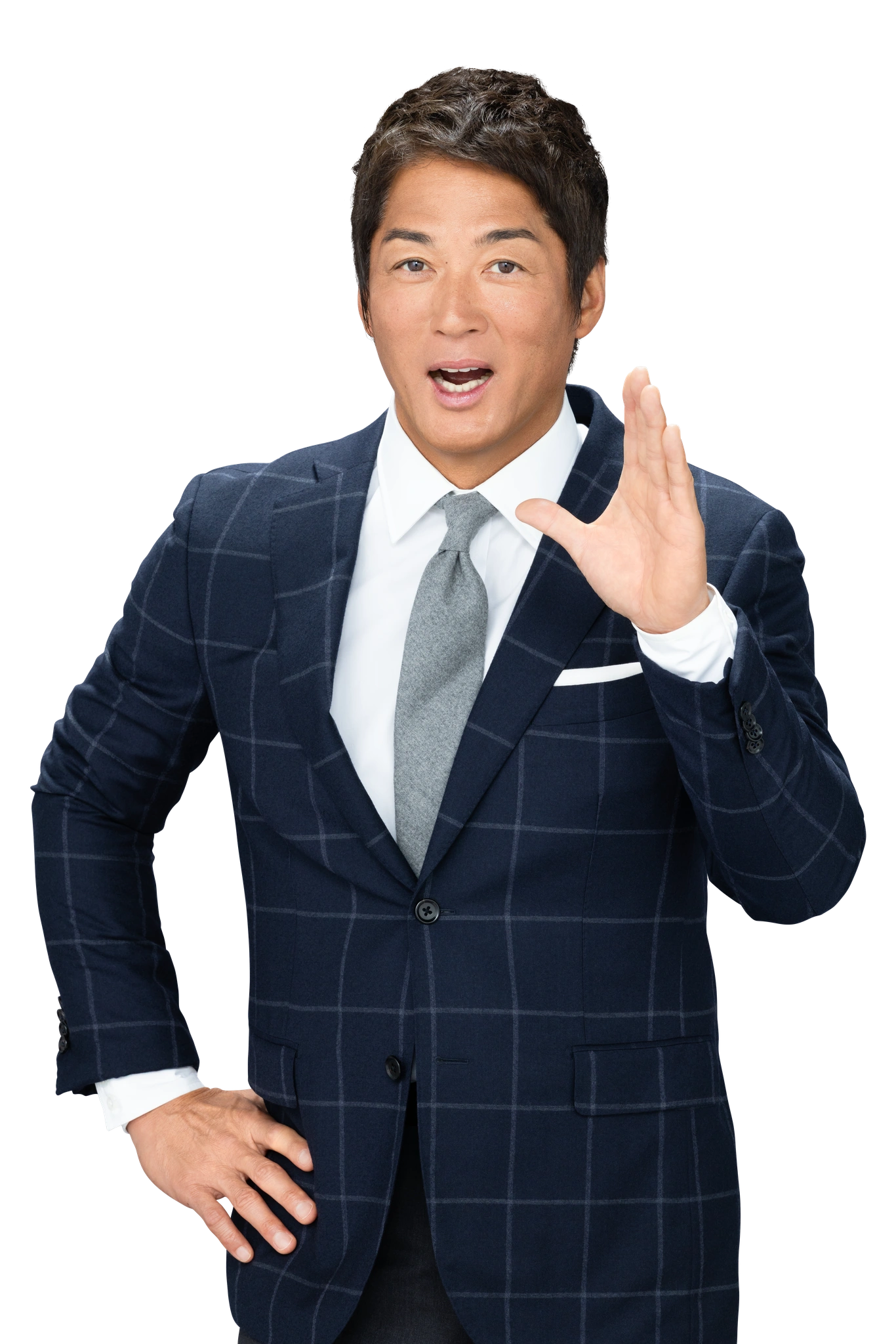 水戸M&A総合センターの広告イメージ・長嶋一茂さん